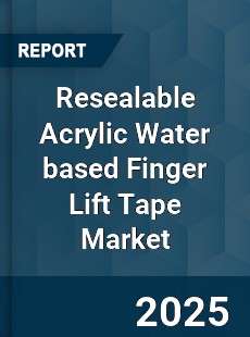 Global Resealable Acrylic Water based Finger Lift Tape Market