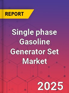 Single phase Gasoline Generator Set Market