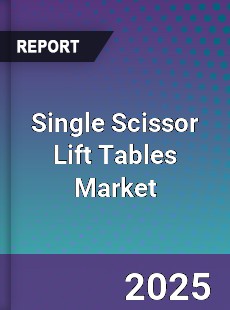 Single Scissor Lift Tables Market
