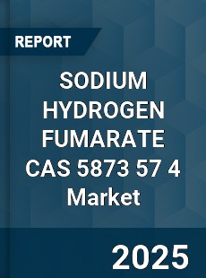 Global SODIUM HYDROGEN FUMARATE CAS 5873 57 4 Industry