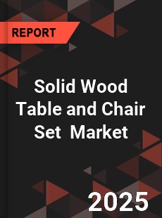 Global Solid Wood Table and Chair Set Outlook