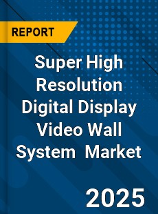 Global Super High Resolution Digital Display Video Wall System Industry