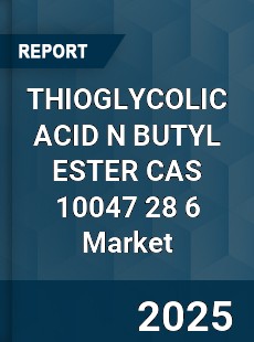 Global THIOGLYCOLIC ACID N BUTYL ESTER CAS 10047 28 6 Industry