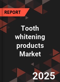Tooth whitening products Market